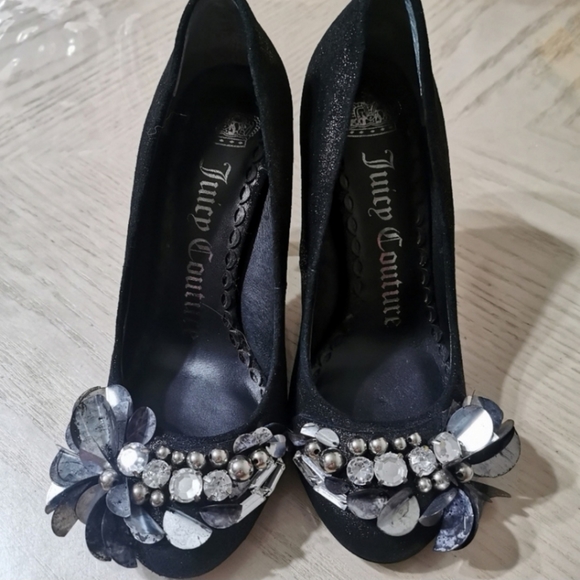 Juicy Couture Sparkly Heels - Picture 2 of 12